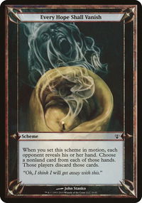 Every Hope Shall Vanish (Archenemy) - Oversize Cards (OVER) #10★ - Common Magic: The Gathering Trading Card