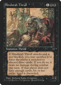 Mindstab Thrull (Kane-Ferguson) - Fallen Empires (FEM) #40a - Common Magic: The Gathering Trading Card