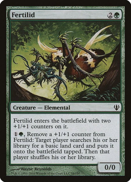 Fertilid - Archenemy Magic: The Gathering trading card
