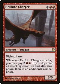 Hellkite Charger - Archenemy (ARC) #41 - Rare Magic: The Gathering Trading Card