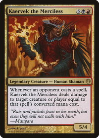 Kaervek the Merciless - Archenemy (ARC) #88 - Rare Magic: The Gathering Trading Card