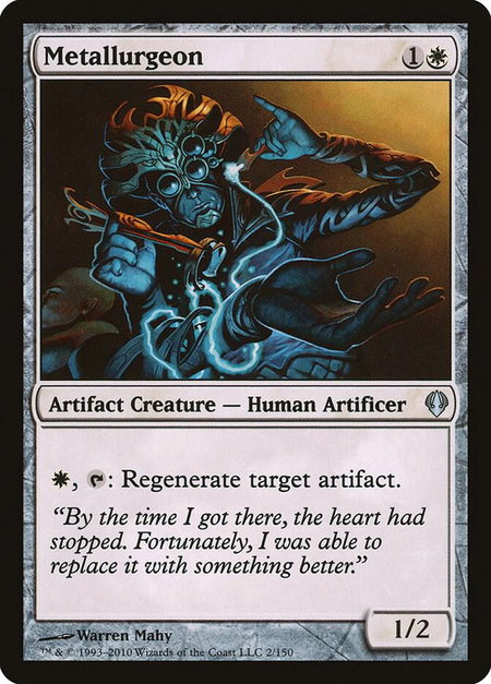 Metallurgeon - Archenemy Magic: The Gathering trading card