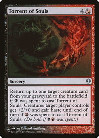 Torrent of Souls - Archenemy (ARC) #96 - Uncommon Magic: The Gathering Trading Card