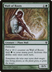 Wall of Roots - Archenemy (ARC) #73 - Common Magic: The Gathering Trading Card