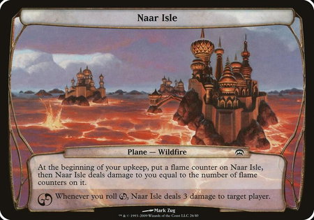 Naar Isle (Planechase) - Oversize Cards Magic: The Gathering trading card