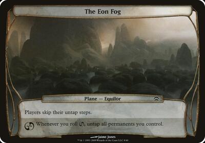 The Eon Fog (Planechase) - Oversize Cards (OVER) #8 - Special Magic: The Gathering Trading Card