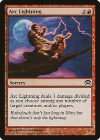 Arc Lightning - Planechase (HOP) #46 - Common Magic: The Gathering Trading Card