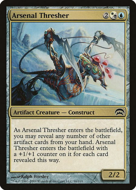 Arsenal Thresher - Planechase Magic: The Gathering trading card