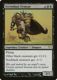 Ascendant Evincar - Planechase (HOP) #17 - Rare Magic: The Gathering Trading Card