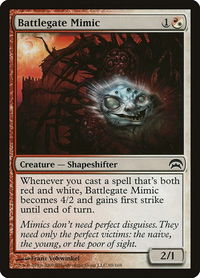 Battlegate Mimic - Planechase (HOP) #98 - Common Magic: The Gathering Trading Card
