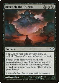 Beseech the Queen - Planechase (HOP) #19 - Uncommon Magic: The Gathering Trading Card