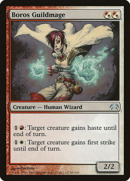 Boros Guildmage - Planechase Magic: The Gathering trading card