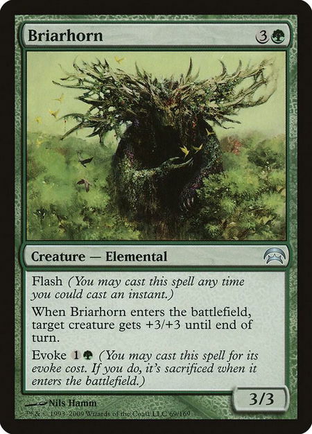 Briarhorn - Planechase Magic: The Gathering trading card