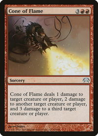 Cone of Flame - Planechase (HOP) #52 - Uncommon Magic: The Gathering Trading Card