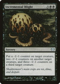 Incremental Blight - Planechase (HOP) #32 - Uncommon Magic: The Gathering Trading Card