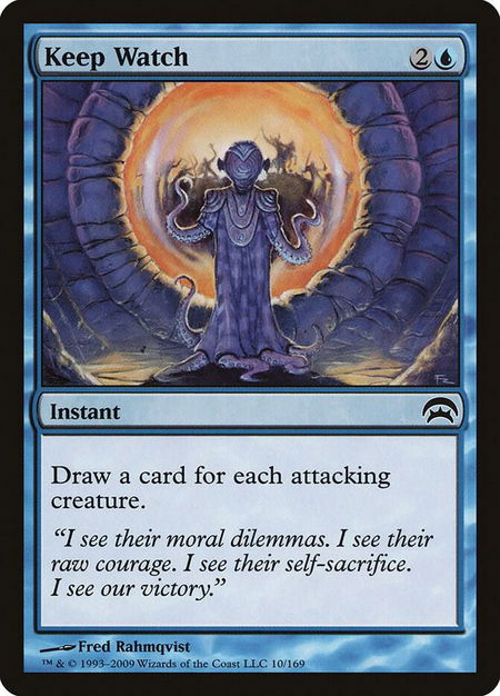 Keep Watch - Planechase Magic: The Gathering trading card