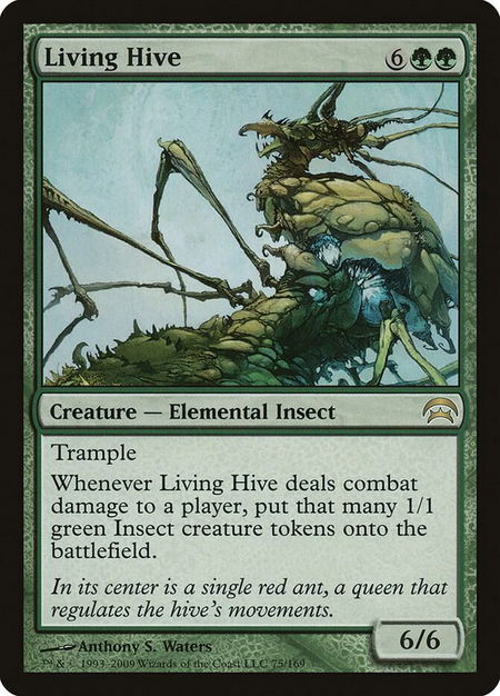 Living Hive - Planechase Magic: The Gathering trading card