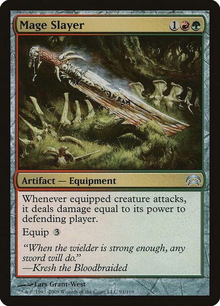 Mage Slayer - Planechase Magic: The Gathering trading card