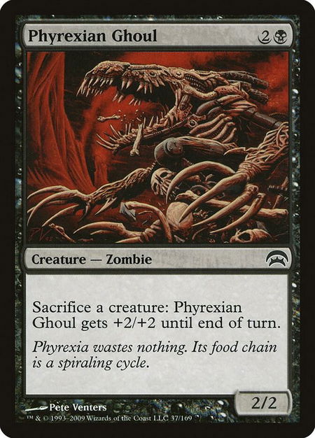 Phyrexian Ghoul - Planechase Magic: The Gathering trading card