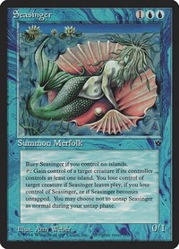 Seasinger - Fallen Empires (FEM) #25 - Uncommon Magic: The Gathering Trading Card