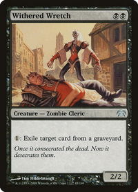 Withered Wretch - Planechase (HOP) #45 - Uncommon Magic: The Gathering Trading Card