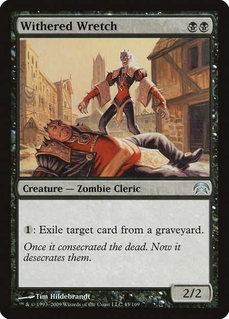 Withered Wretch - Planechase Magic: The Gathering trading card