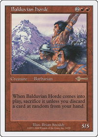Balduvian Horde - Beatdown Box Set (BTD) #34 - Rare Magic: The Gathering Trading Card