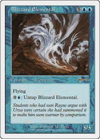 Blizzard Elemental - Beatdown Box Set (BTD) #2 - Rare Magic: The Gathering Trading Card