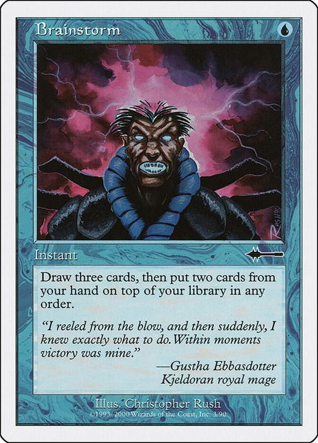 Brainstorm - Beatdown Box Set Magic: The Gathering trading card