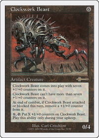 Clockwork Beast - Beatdown Box Set (BTD) #70 - Rare Magic: The Gathering Trading Card
