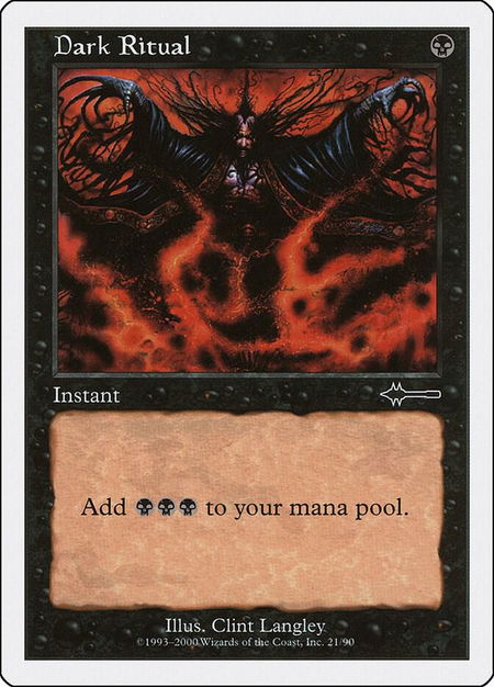 Dark Ritual - Beatdown Box Set Magic: The Gathering trading card