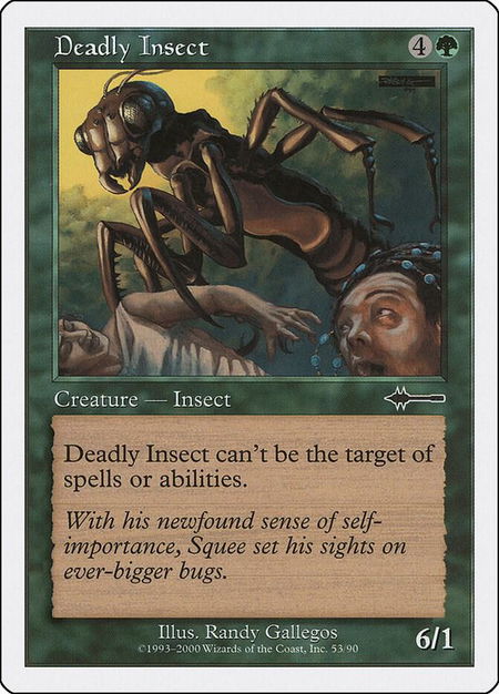 Deadly Insect - Beatdown Box Set Magic: The Gathering trading card