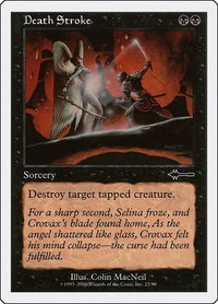 Death Stroke - Beatdown Box Set (BTD) #22 - Common Magic: The Gathering Trading Card