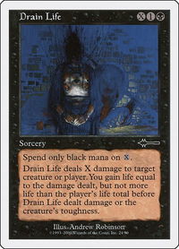 Drain Life - Beatdown Box Set (BTD) #24 - Common Magic: The Gathering Trading Card