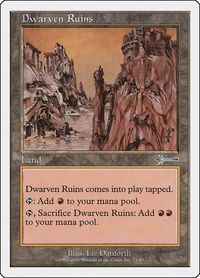 Dwarven Ruins - Beatdown Box Set (BTD) #71 - Uncommon Magic: The Gathering Trading Card