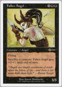 Fallen Angel - Beatdown Box Set (BTD) #25 - Rare Magic: The Gathering Trading Card