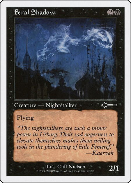 Feral Shadow - Beatdown Box Set Magic: The Gathering trading card