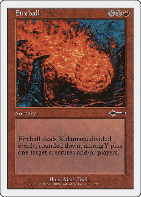Fireball - Beatdown Box Set Magic: The Gathering trading card