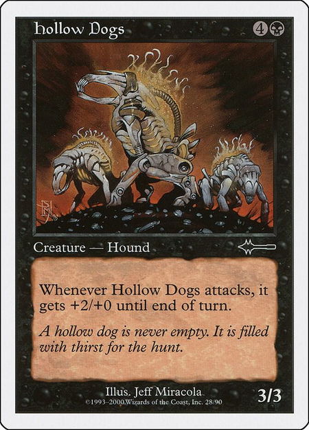 Hollow Dogs - Beatdown Box Set Magic: The Gathering trading card