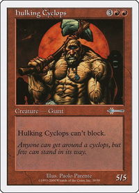 Hulking Cyclops - Beatdown Box Set (BTD) #38 - Uncommon Magic: The Gathering Trading Card