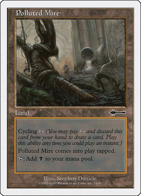 Polluted Mire - Beatdown Box Set Magic: The Gathering trading card