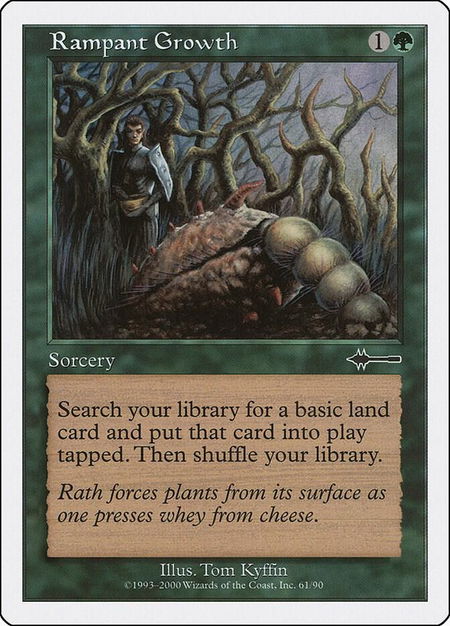 Rampant Growth - Beatdown Box Set Magic: The Gathering trading card