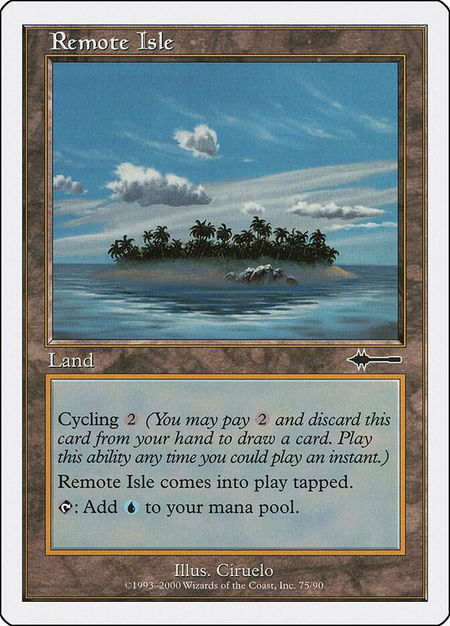 Remote Isle - Beatdown Box Set Magic: The Gathering trading card
