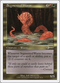Segmented Wurm - Beatdown Box Set (BTD) #68 - Uncommon Magic: The Gathering Trading Card