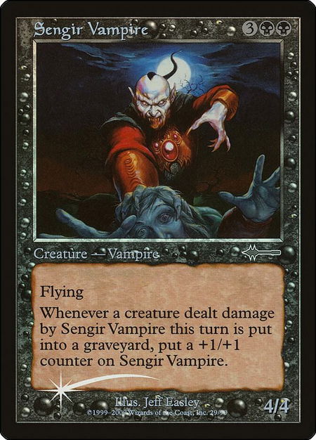 Sengir Vampire - Beatdown Box Set Magic: The Gathering trading card