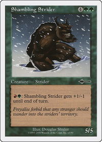 Shambling Strider - Beatdown Box Set (BTD) #63 - Common Magic: The Gathering Trading Card