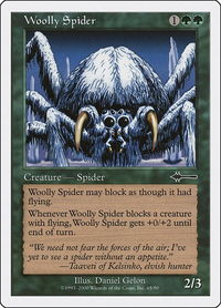 Woolly Spider - Beatdown Box Set (BTD) #65 - Common Magic: The Gathering Trading Card