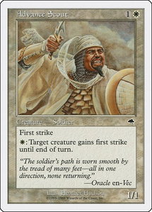 Advance Scout - Battle Royale Box Set (BRB) #null - Common Magic: The Gathering Trading Card