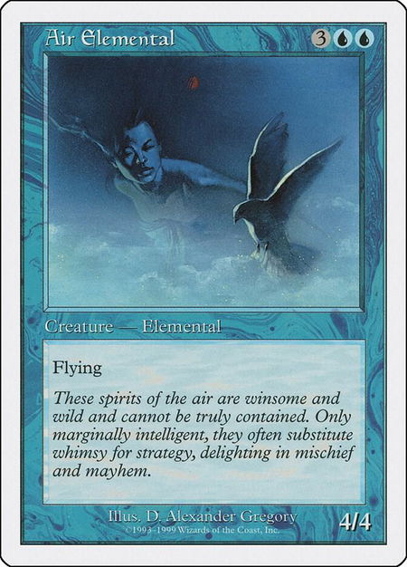 Air Elemental - Battle Royale Box Set Magic: The Gathering trading card