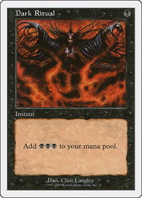 Dark Ritual - Battle Royale Box Set (BRB) #18 - Common Magic: The Gathering Trading Card